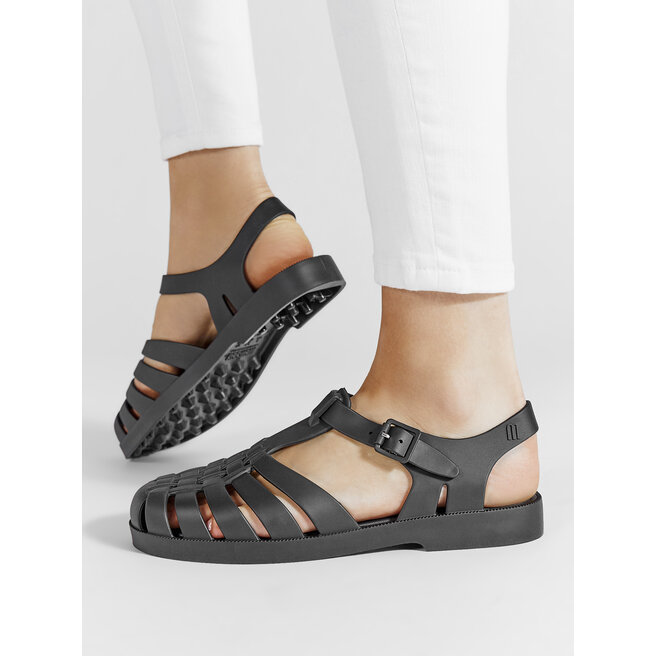 Sandały Melissa Possession Ad 32408 Czarny - kobiece