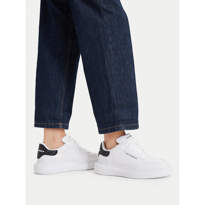 Sneakersy KARL LAGERFELD KL66559 Biały - kobiece