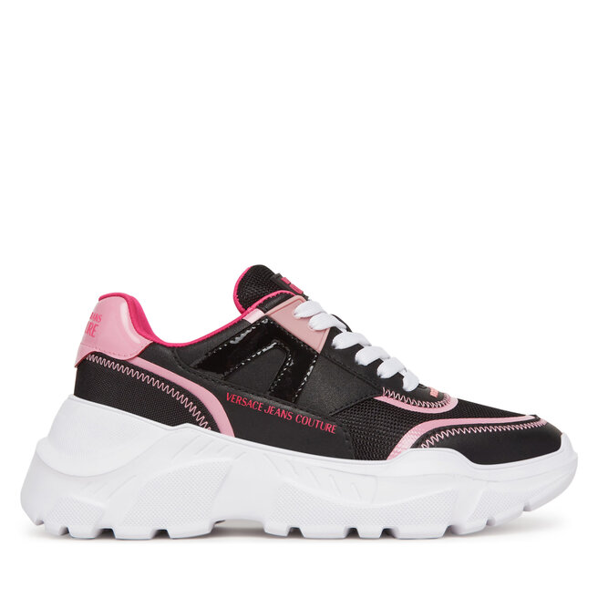 Sneakersy Versace Jeans Couture 78VA3SC4 Czarny - kobiece