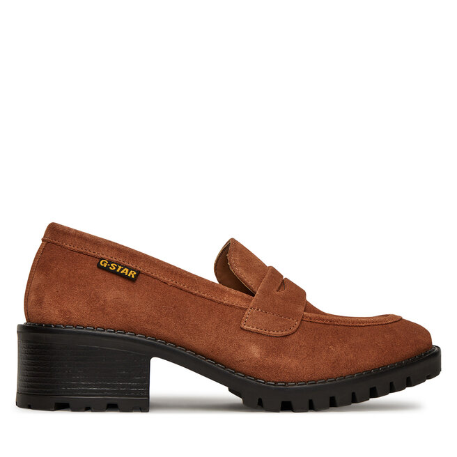 Loafersy G-Star Raw WI34-JANELLE-01 Brązowy - kobiece