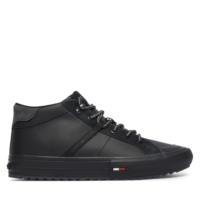 Sneakersy Tommy Hilfiger Harlem Street Cleat Winter FM0FM05954 Czarny - męskie
