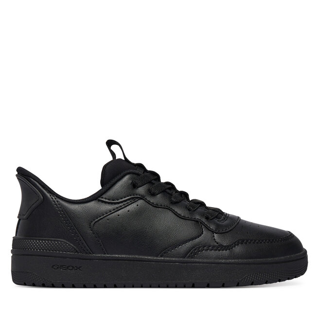 Sneakersy Geox J Washiba Fast In Bo J56NRB 0BC15 C9999 S Czarny - chłopięce