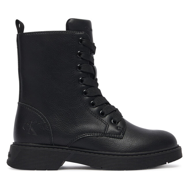 Trzewiki Calvin Klein V3X5-83497-1355 M Czarny - dziewczęce