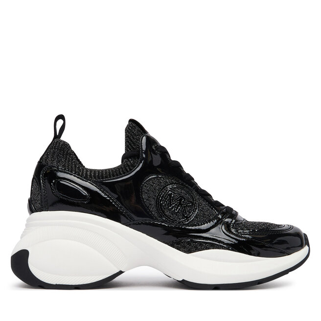 Sneakersy MICHAEL Michael Kors 43F6ZUFS2D Czarny - kobiece