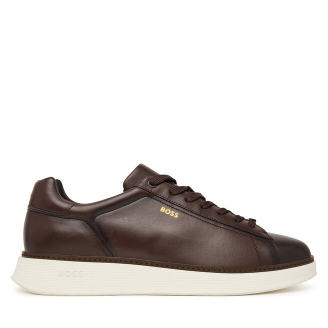 Sneakersy BOSS Bulton  50568773 Brązowy - męskie