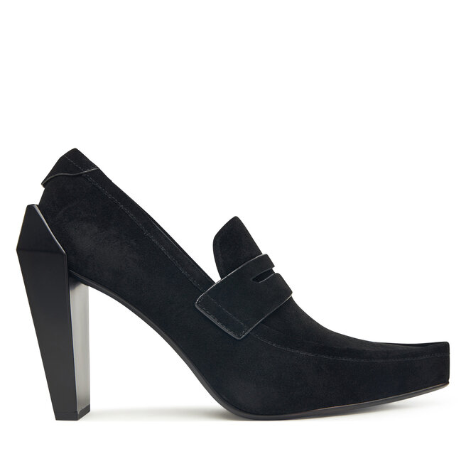 Półbuty United Nude Gem Loafer Hi 10955560195 Czarny - kobiece