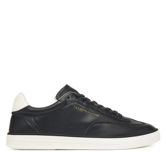 Sneakersy Tommy Hilfiger Lo Lux Lth FM0FM05815 Czarny - męskie