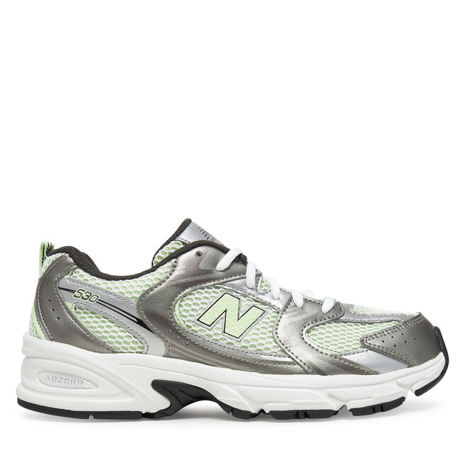 Sneakersy New Balance GR530ADF Srebrny - dziewczęce