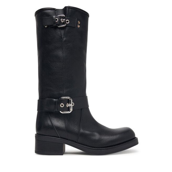 Kozaki Weekend Max Mara Addobbo 2625796034 Czarny - kobiece