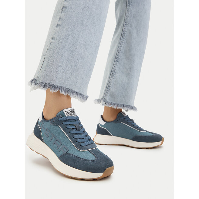 Sneakersy G-Star Raw EO-EDITH Niebieski - kobiece