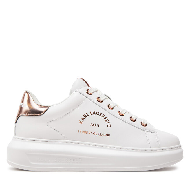 Sneakersy KARL LAGERFELD KL62538K Biały - kobiece