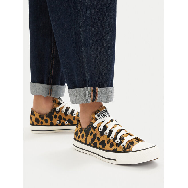Trampki Converse Chuck Taylor All Star Cow Print A17920C Pomarańczowy - kobiece