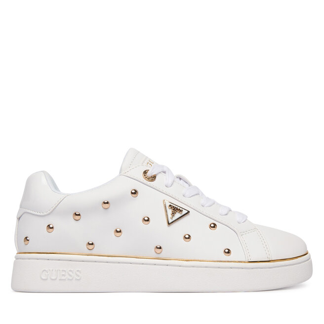 Sneakersy Guess FLPBON ELE12 Biały - kobiece