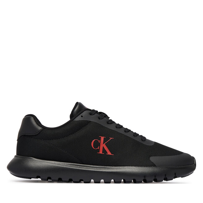 Sneakersy Calvin Klein 3 Eva Runner Mesh YM0YM01264 Czarny - męskie
