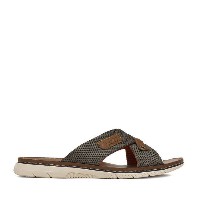 Klapki Rieker CEO-21340-54 Khaki -