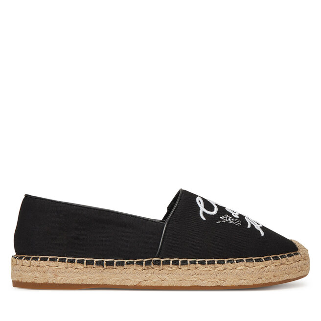 Espadryle KARL LAGERFELD KL81125 Czarny - kobiece