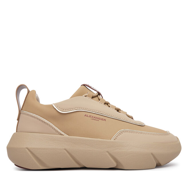 Sneakersy Alexander Smith ALBEEPW-9655 Beżowy - kobiece