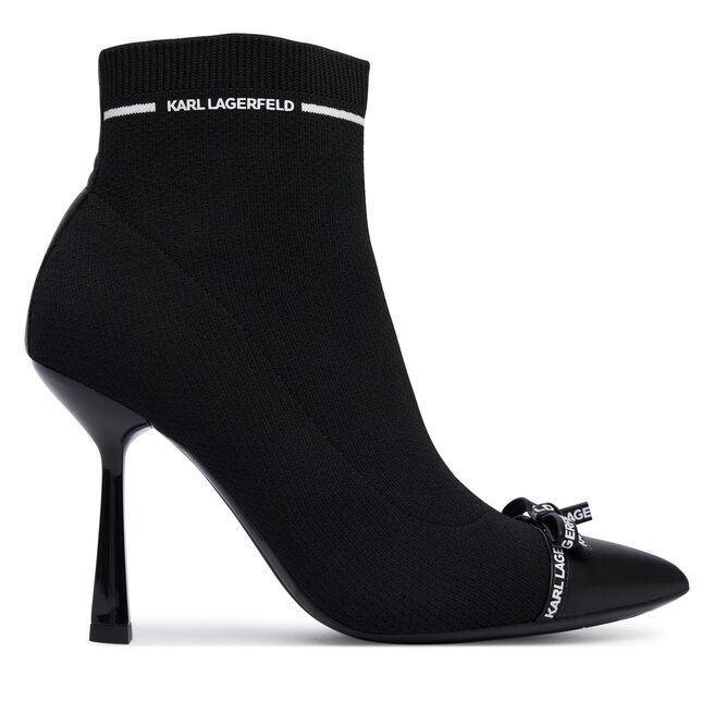 Botki KARL LAGERFELD Pandara KL31341 Czarny - kobiece