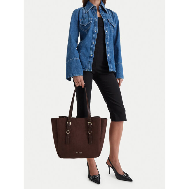 Torebka Nine West EO-STEEL ROSE-LDA9417 Brązowy -