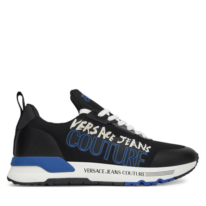 Sneakersy Versace Jeans Couture 78YA3SA9 Czarny - męskie