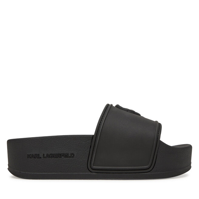 Klapki KARL LAGERFELD Kondo Maxi KL80819M Czarny -