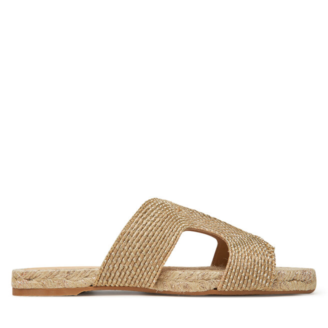 Espadryle Castañer Puri/256 025709 Złoty - kobiece
