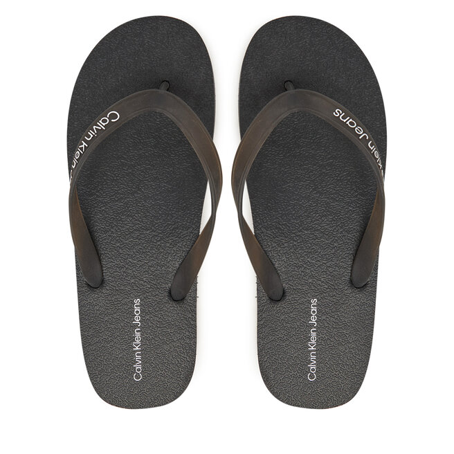 Japonki Calvin Klein Jeans Thong+ Tpu YM0YM01265 Czarny -