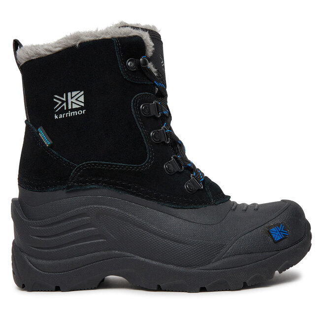 Śniegowce Karrimor Snowfur Kids 2 K819 Czarny - chłopięce