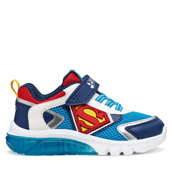 Sneakersy Geox J Ciberdron Boy J65LBB 01454 C4320 M Kolorowy - chłopięce