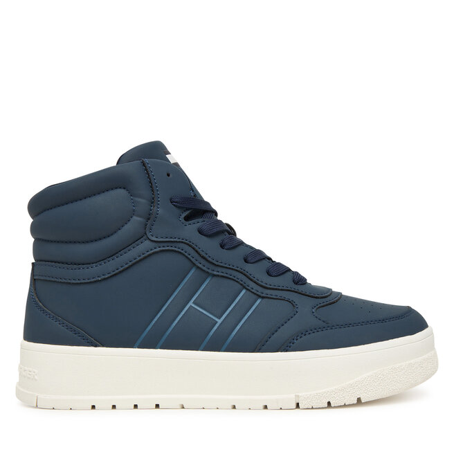 Sneakersy Tommy Hilfiger T3X9-34094-1355 D Granatowy - chłopięce