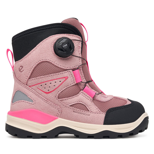 Śniegowce ECCO Snow Mountain 71034261360 Różowy - dziewczęce
