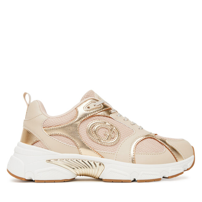 Sneakersy Guess FLTIBI ELE12 Beżowy - kobiece