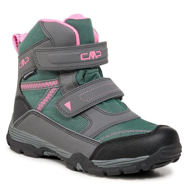 Śniegowce CMP Kids Pyry Snow Boot Wp 38Q4514J Szary - dziewczęce