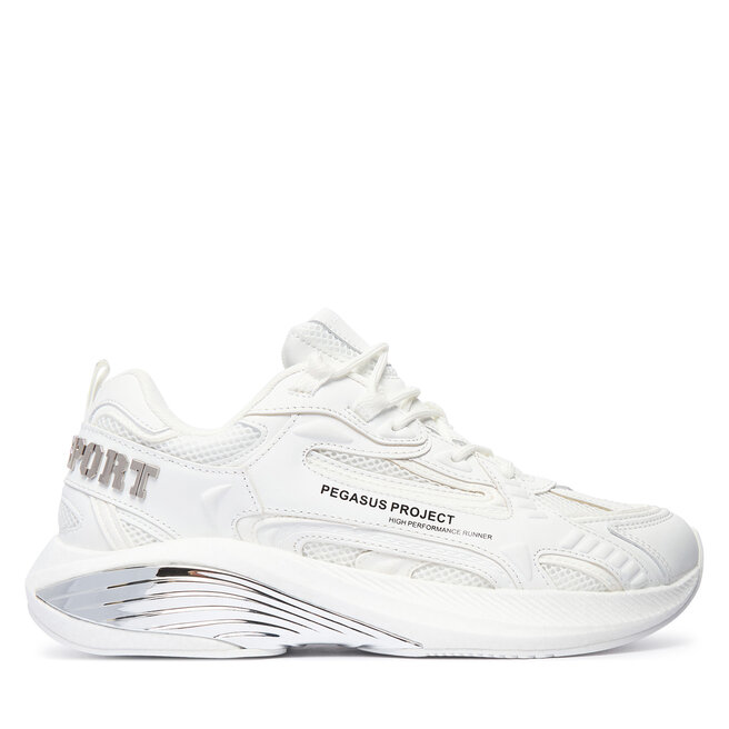 Sneakersy Plein Sport Pegasus Project SAFS USC0935 STE003N Biały - męskie