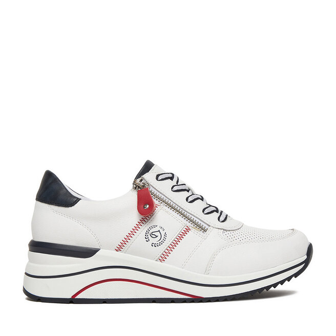 Sneakersy Remonte D0T04-81 Biały - kobiece
