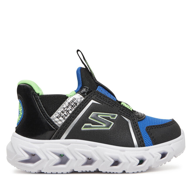 Sneakersy Skechers Hypno-Flash 2.0-Brisk-Brights 403830N/BBLM Czarny - chłopięce