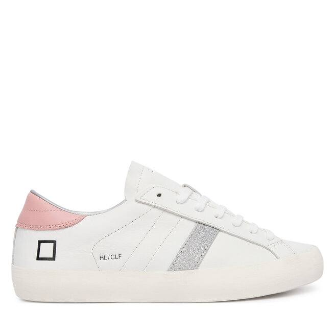 Sneakersy D.A.T.E. Hill Low Calf W431-HL-CA Biały - kobiece