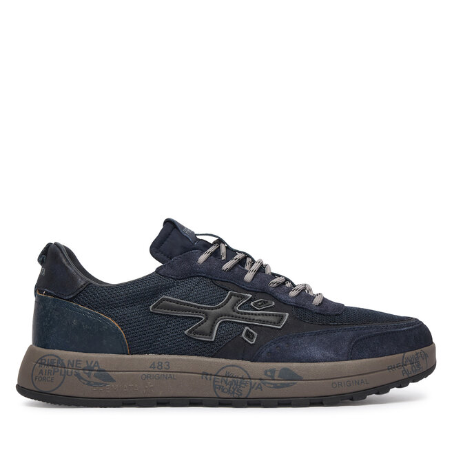 Sneakersy Premiata Nous Var 8460 Granatowy - męskie
