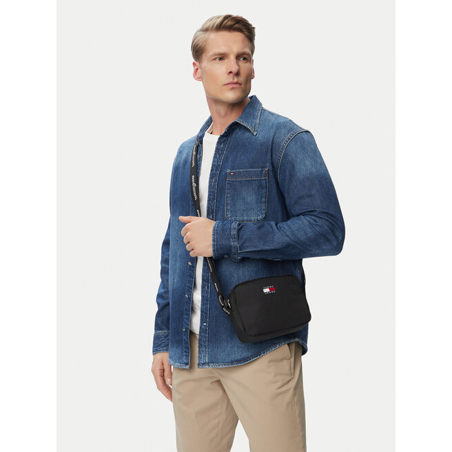Torebka Tommy Jeans Tjw Ess Daily Crossover AW0AW18769 Czarny -