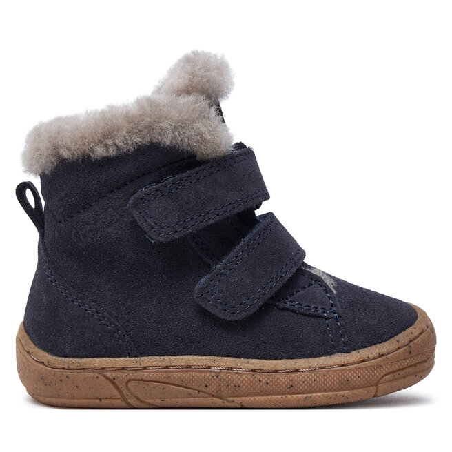 Kozaki Froddo Minni Suede G2110141-4 M Niebieski - chłopięce