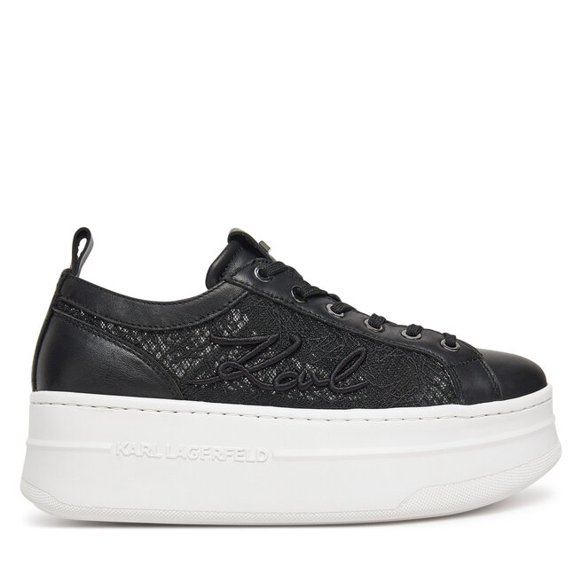 Sneakersy KARL LAGERFELD KL65011F Czarny - kobiece