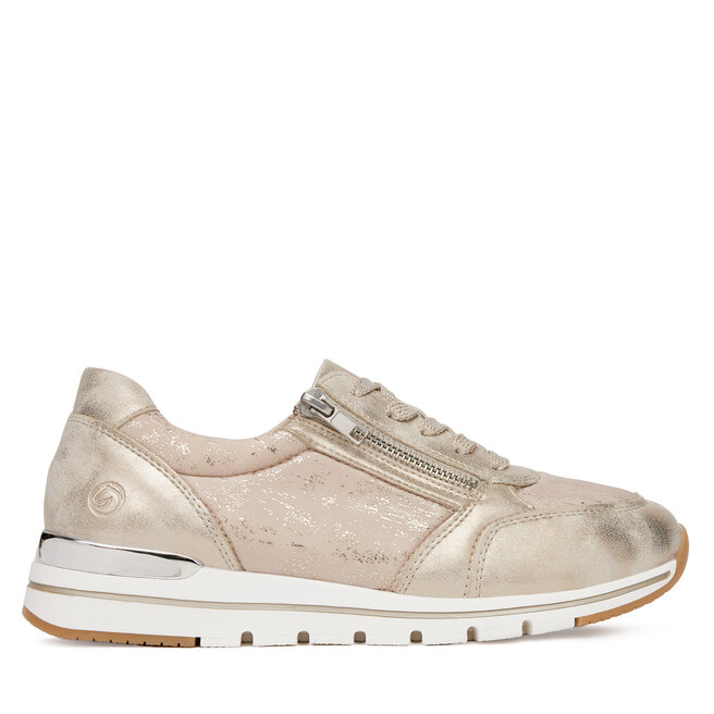 Sneakersy Remonte R6700-61 Beżowy - kobiece