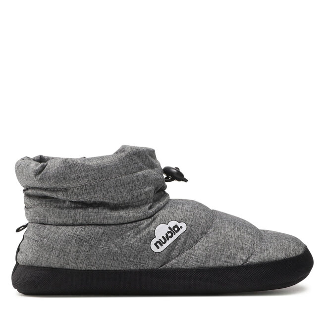 Kapcie Nuvola Boot Home Marbled UNBHGJAS672 Szary - kobiece