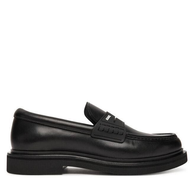 Loafersy KARL LAGERFELD KL12213 Czarny - męskie