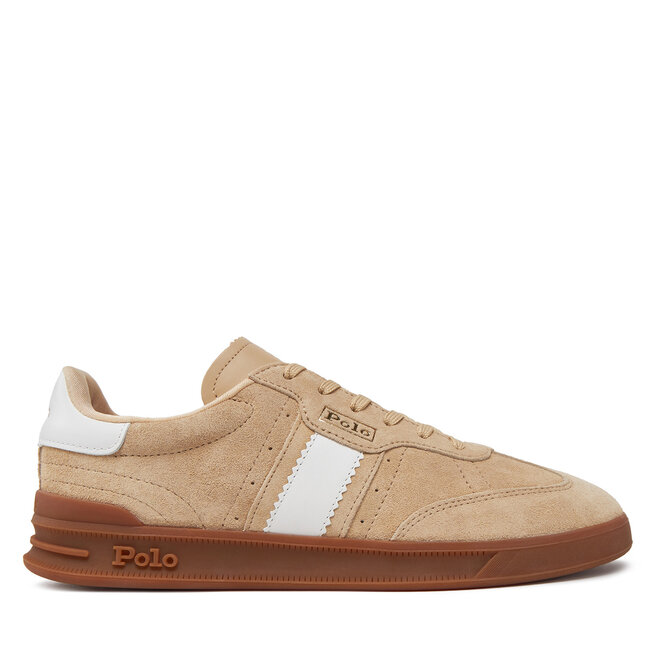 Sneakersy Polo Ralph Lauren 804956688002 Beżowy - kobiece