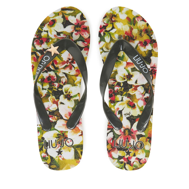 Japonki Liu Jo Ciabatta VA5188 E1005 Czarny -