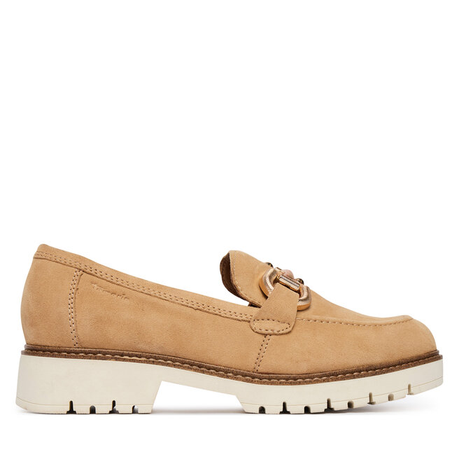Loafersy Tamaris 1-24723-43 Beżowy - kobiece