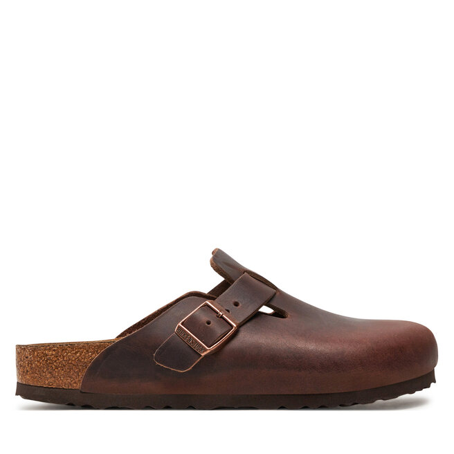Klapki Birkenstock Boston SFB 159713 Brązowy -