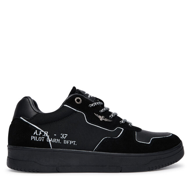 Sneakersy Aeronautica Militare 262SC0331UCT04392 Czarny - męskie