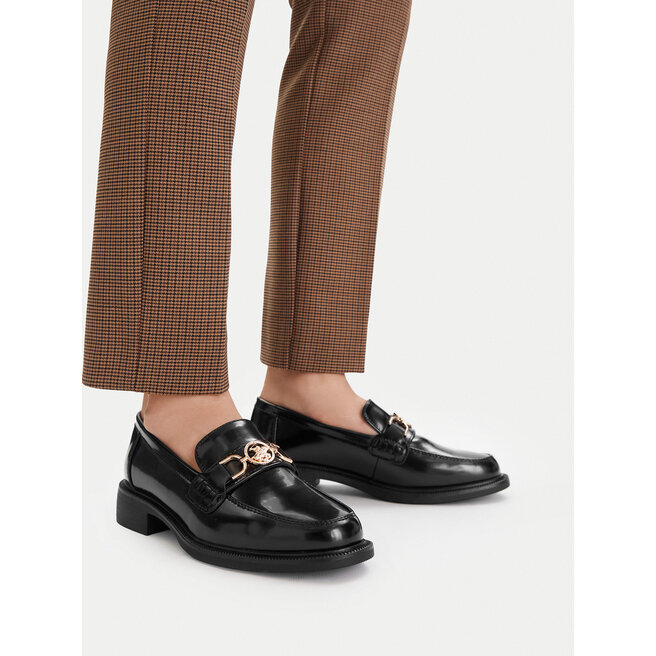 Loafersy Beverly Hills Polo Club CEO-HY13378-20 Czarny - kobiece